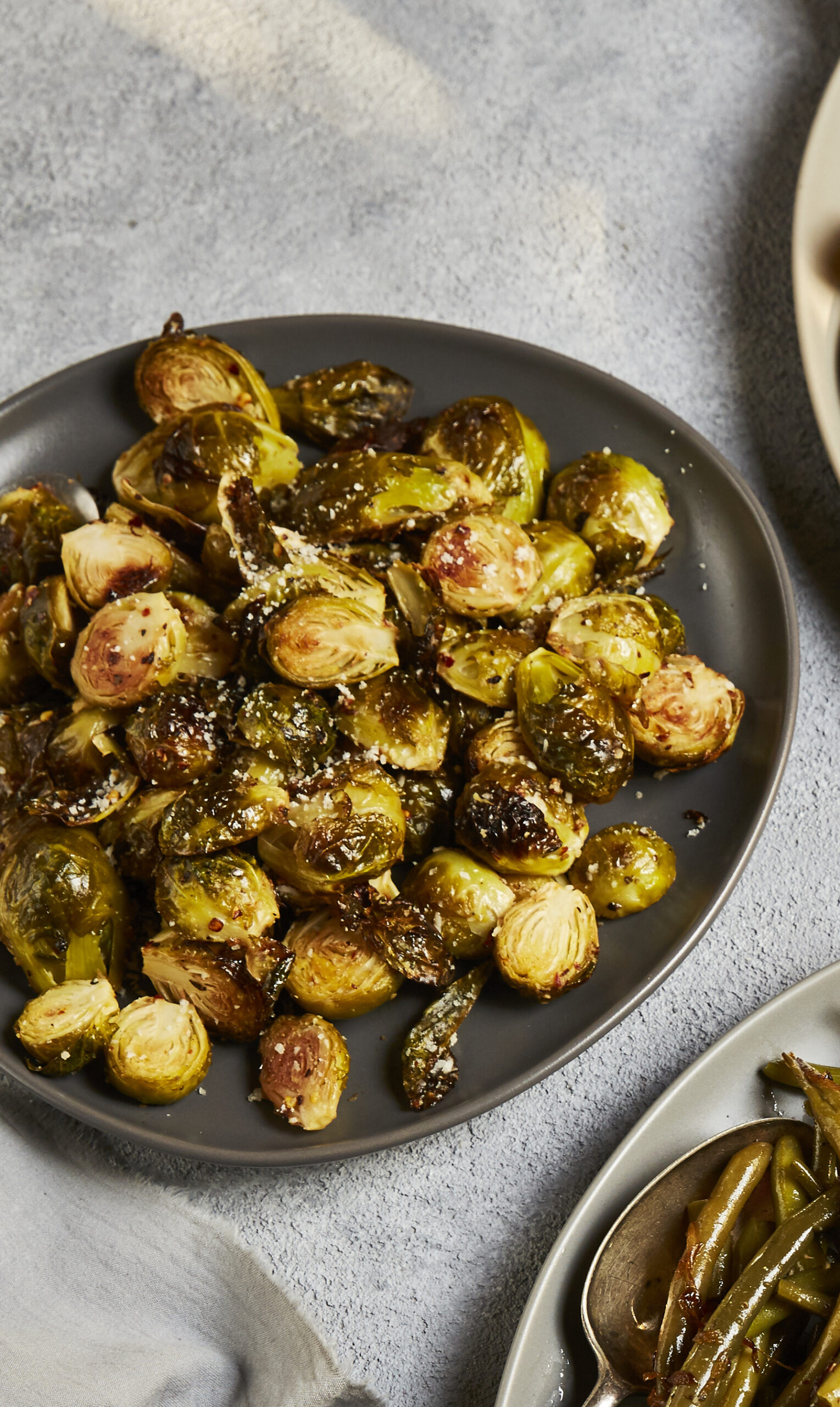 Crispy Lemony and Spicy Brussel Sprouts Cooking with Zahra