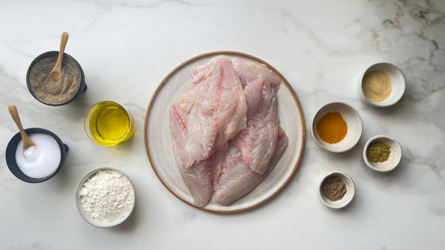 Shadiah Fish Fish Sayadieh - Easy To Make Arabic Spiced Pan Fried Fish - Cooking ...