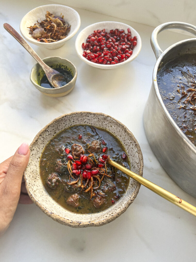 pomegranate soup