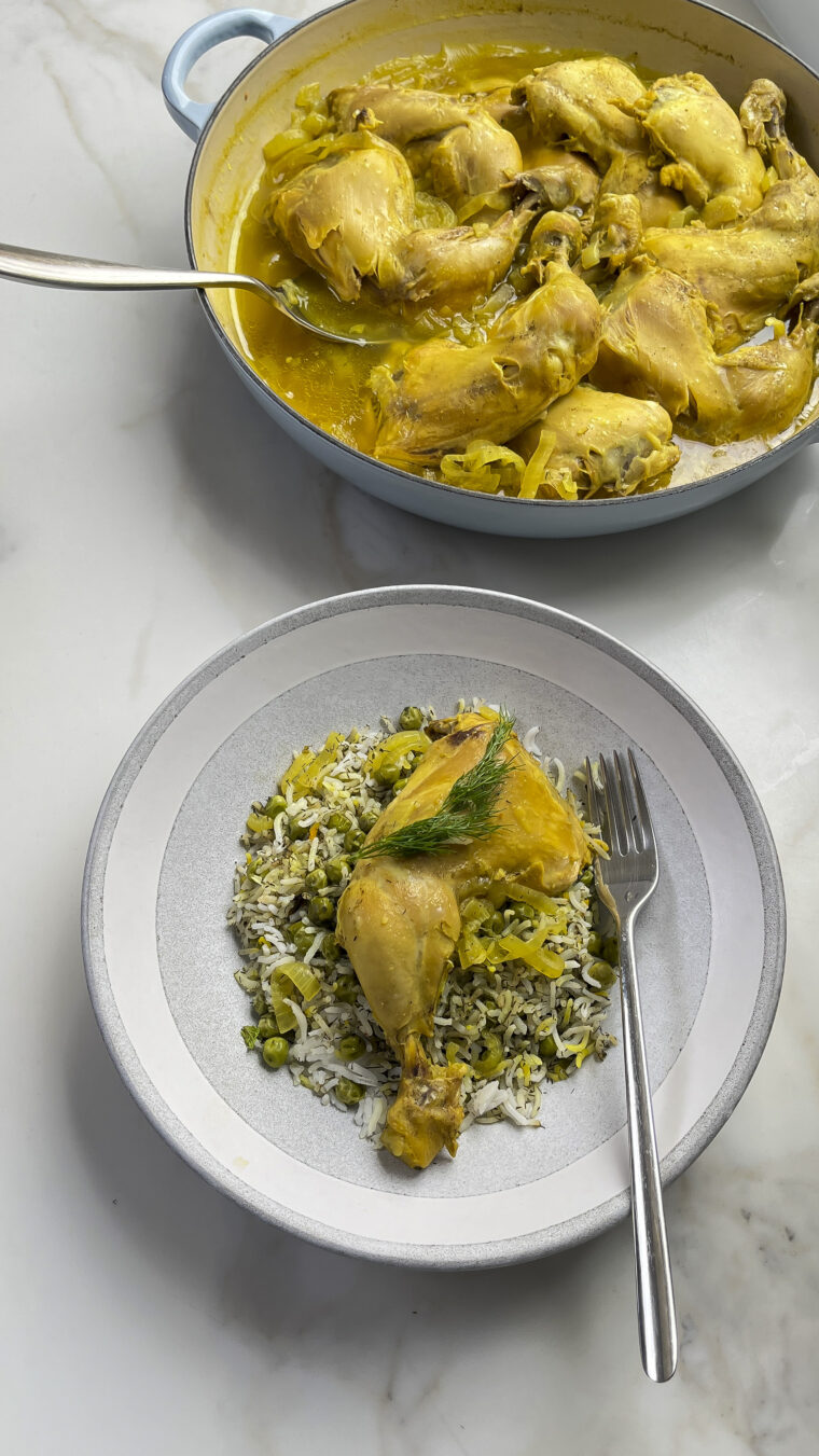 saffron chicken