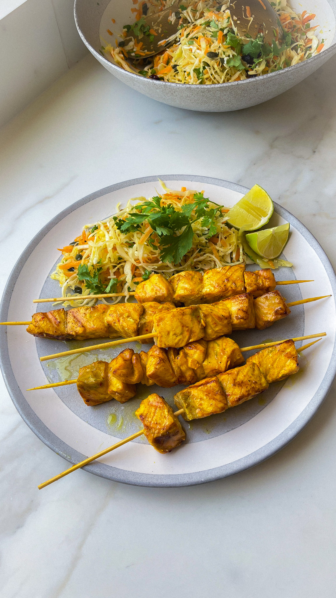Saffron Salmon Kabab Cooking with Zahra