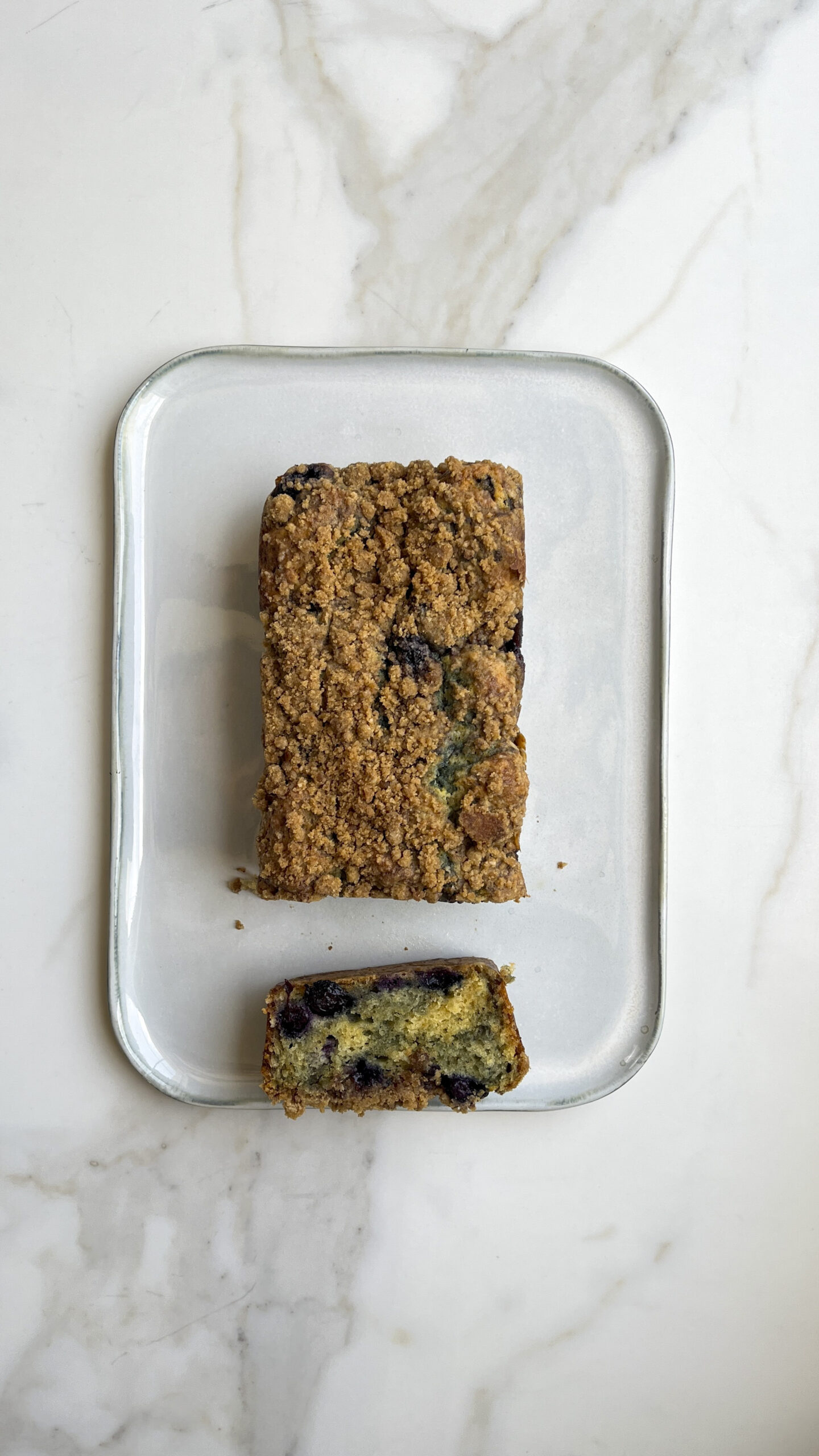 Blueberry Crumble Cake