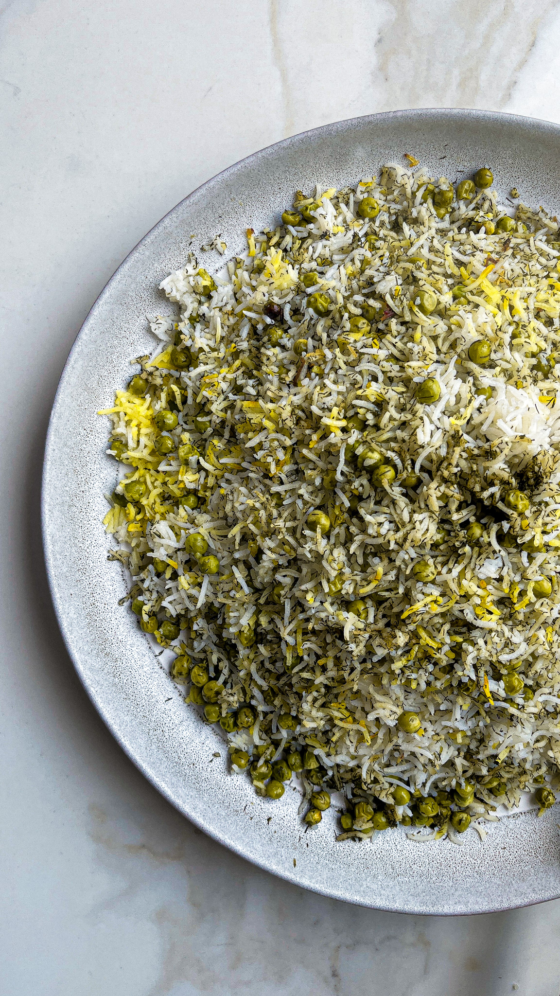 Green Pea and Dill Rice