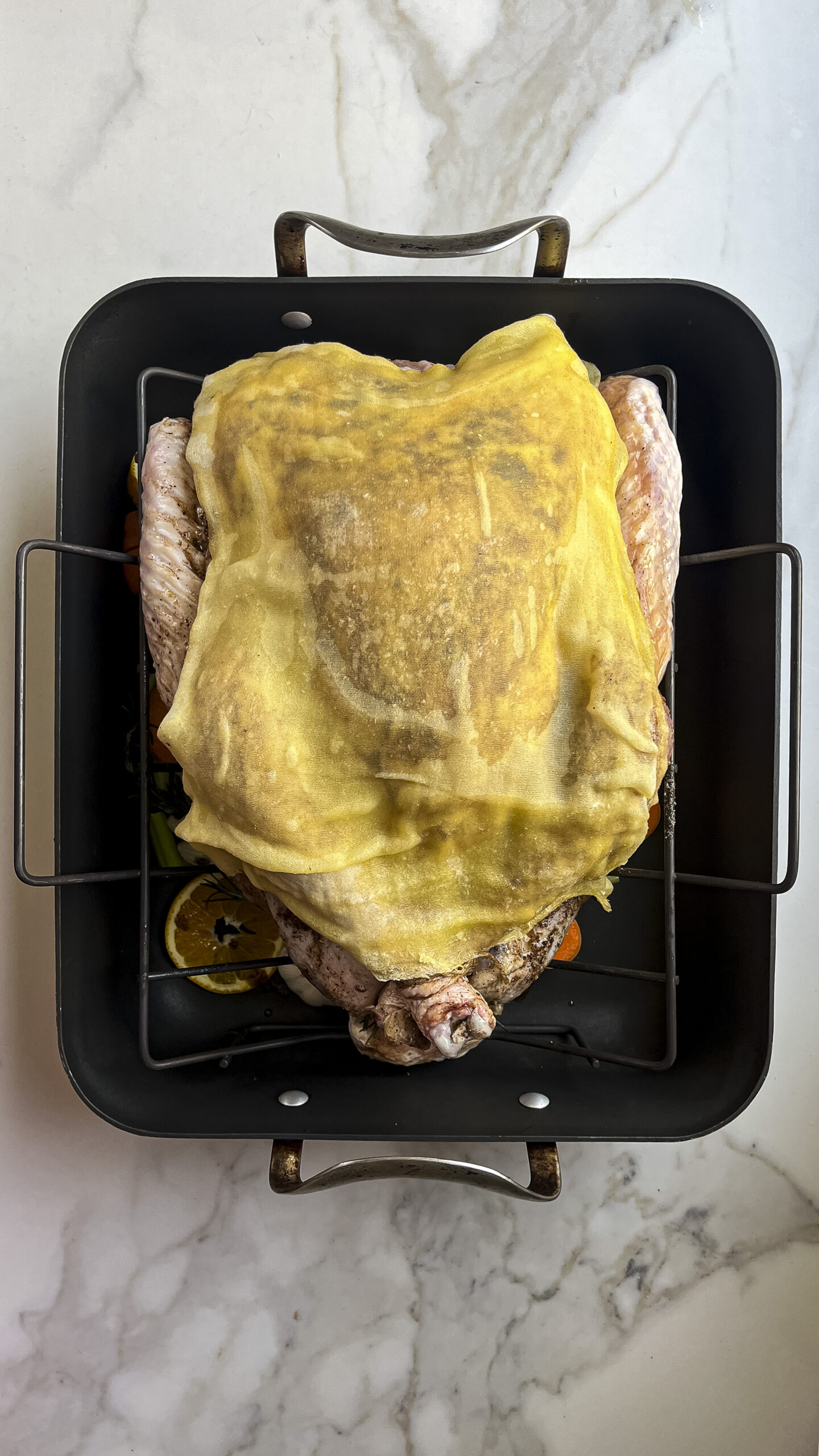 Orange-spiced Roast Turkey: In a Festive Celebration - Cooking with Zahra